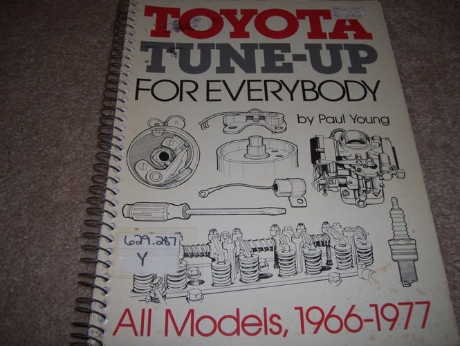 Toyota Tune-up for Everybody All Models, 1966-1977