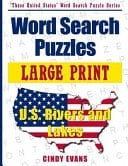 Large Print U. S. Rivers and Lakes Word Search Puzzles