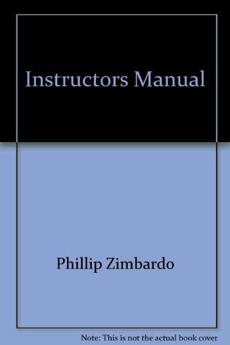 Instructors Manual