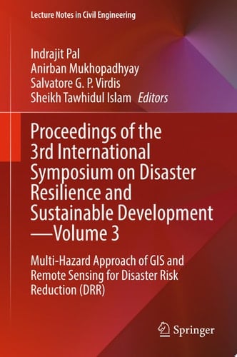 Proceedings of the 3rd International Symposium on Disaster Resilience and Sustainable Development—Volume 3