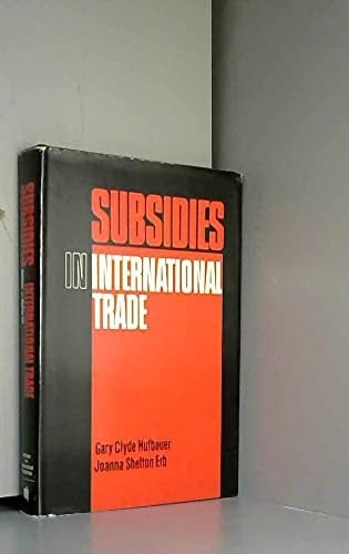 Subsidies in International Trade