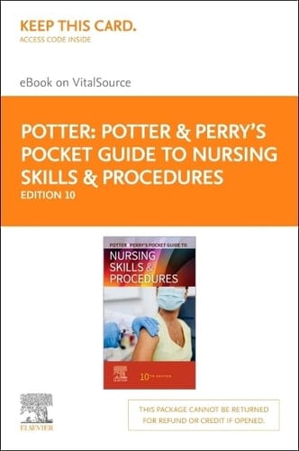 Potter & Perry's Pocket Guide to Nursing Skills & Procedures - Elsevier eBook on VitalSource (Retail Access Card)