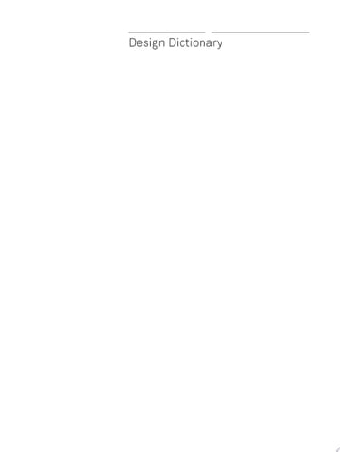 Design Dictionary