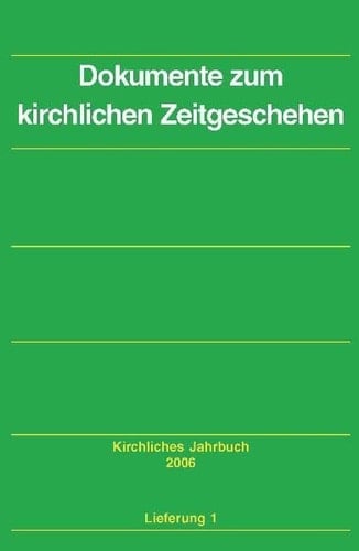 Dokumente zum kirchlichen Zeitgeschehen