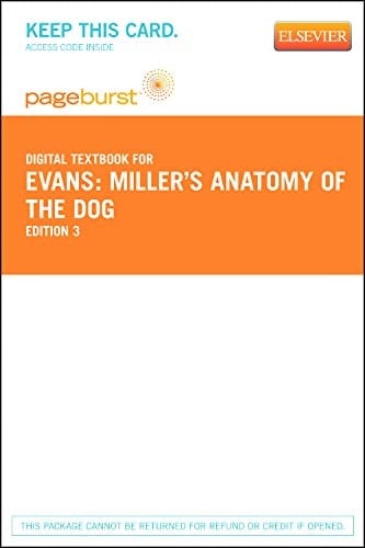 Miller's Anatomy of the Dog - Elsevier Digital Book (Retail Access Card)