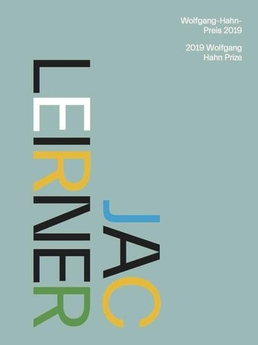 Jac Leirner Wolfgang-Hahn-Preis 2019