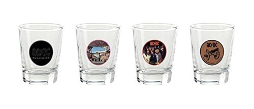 AC/DC Shotglasses (Set Of 4)