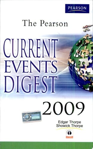 The Pearson Current Events Digest 2009