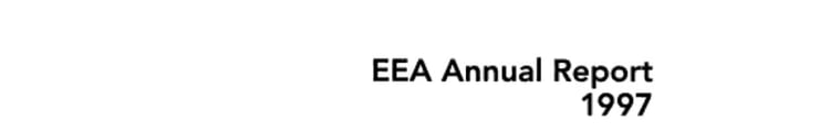 EEA Annual Report 1997