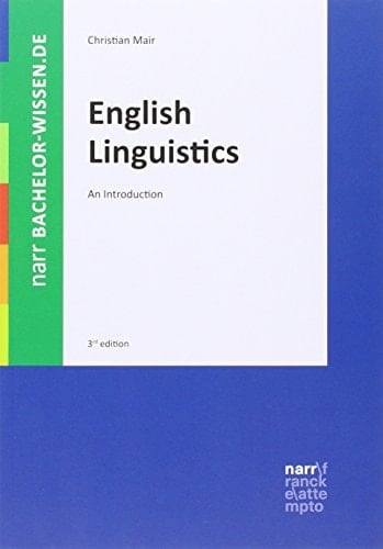 English Linguistics An Introduction