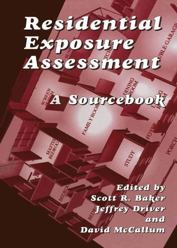 Residential Exposure Assessment A Sourcebook