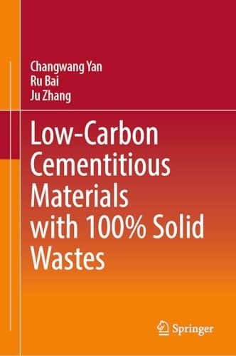 Low-Carbon Cementitious Materials with 100% Solid Wastes