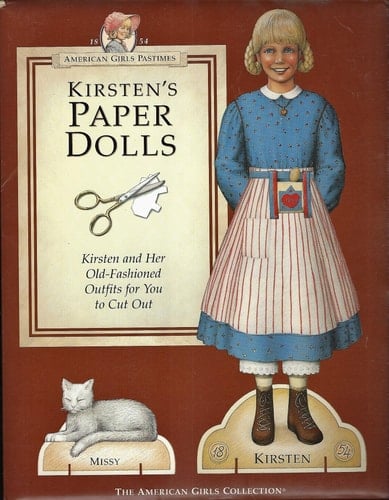 Kirsten's Paper Dolls Kirsten and Her Old-Fashioned Outfits for You to Cut Out