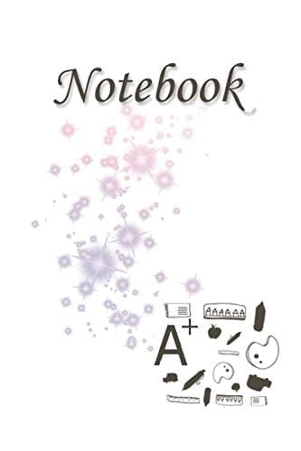 The notebook daily: Book notes Weekly notebook Five days of work, Monday, Tuesday, Wednesday, Thursday, Friday with a blank dotted line notebook. And save the website