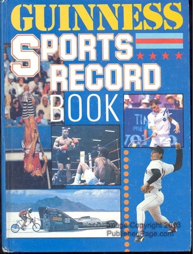 Guinness Sports Record Book 1987-1988