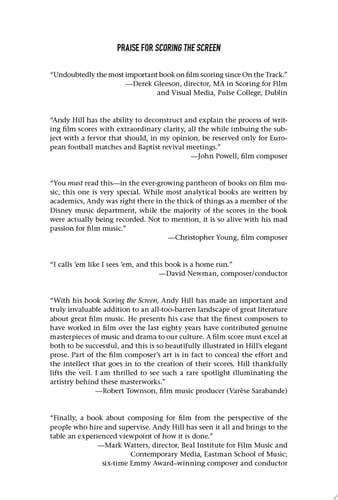 Scoring the Screen The Secret Language of Film Music