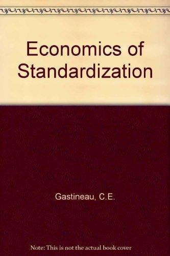 Economics Of Standardization