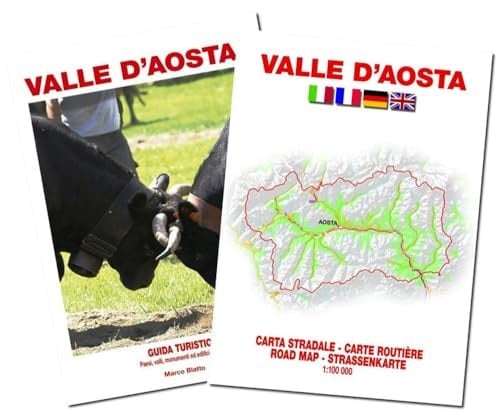 Valle D'aosta. Guida Turistica Con Carta Stradale 1:100.000. Con Carta Geografica Ripiegata
