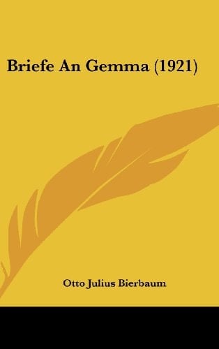 Briefe an Gemma (1921)