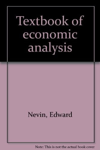 Textbook of Economic Analysis