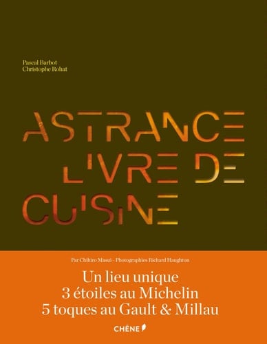 Astrance, Livre de Cuisine