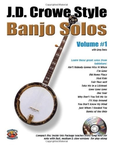Learn J.D. Crowe Bluegrass Scruggs Style Banjo Solos