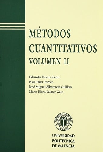 Métodos Cuantitativos. Volumen Ii
