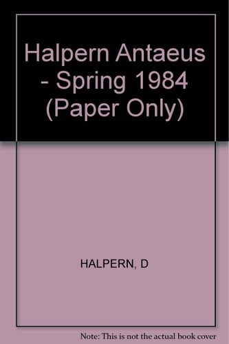Antaeus 52 Spring, 1984