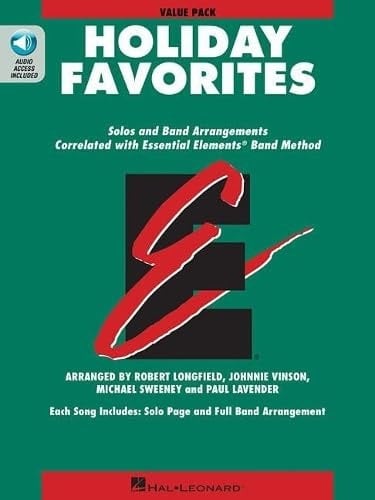Essential Elements Holiday Favorites Value Pak 37 Student Books + Conductor - Includes Downloadable Audio