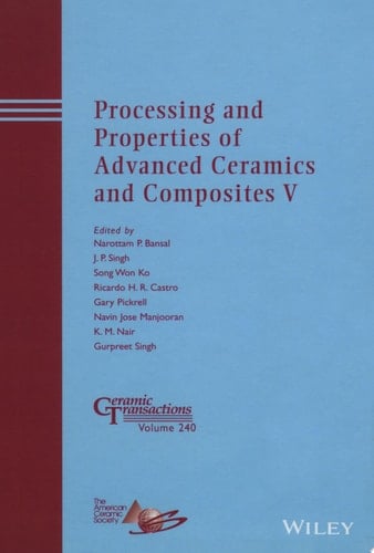 Processing and Properties of Advanced Ceramics and Composites V