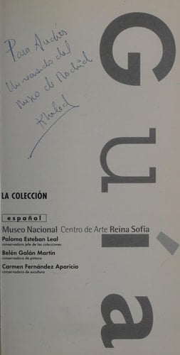 Guía la colección español Museo Nacional Centro de Arte Reina Sofia