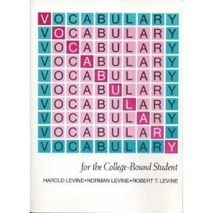 Vocabulary for the College-bound Student