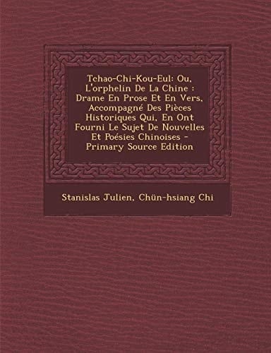 Tchao-Chi-Kou-Eul Ou, L'Orphelin de la Chine