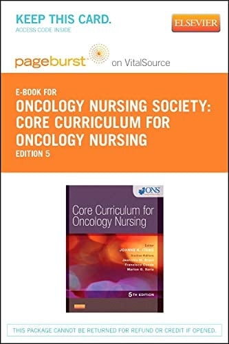 Core Curriculum for Oncology Nursing - Elsevier eBook on Vitalsource (Retail Access Card)