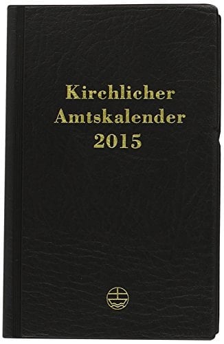 Kirchlicher Amtskalender 2015 - schwarz