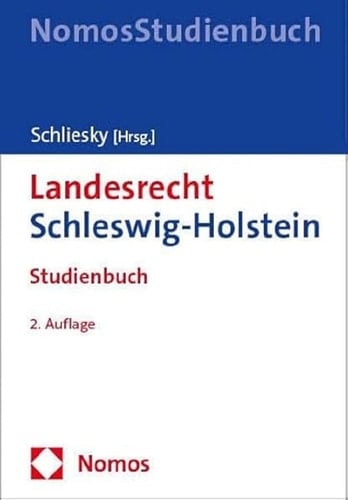 Landesrecht Schleswig-Holstein Studienbuch