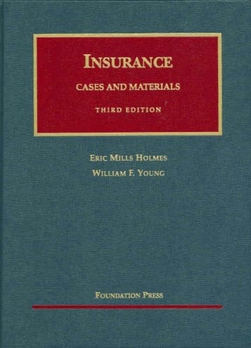 Cases and Materials on the Regulation and Litigation of Insurance (University Casebook Series)