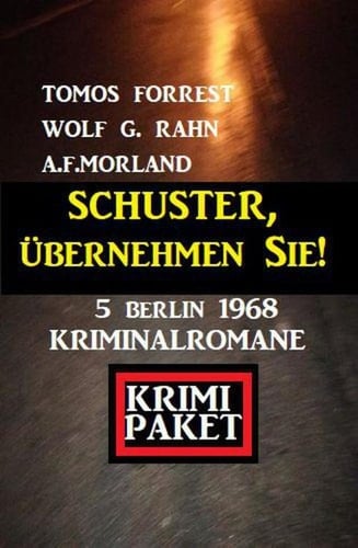 Schuster, übernehmen Sie! 5 Berlin 1968 Kriminalromane