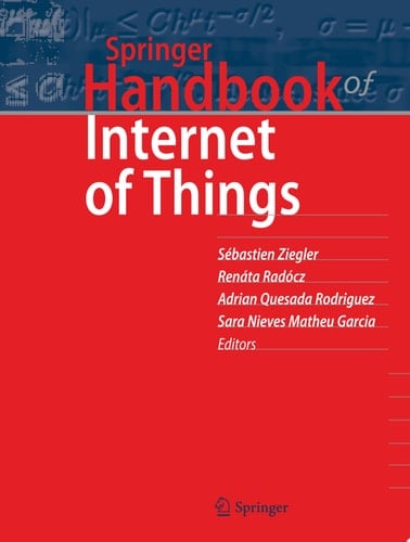 Springer Handbook of Internet of Things