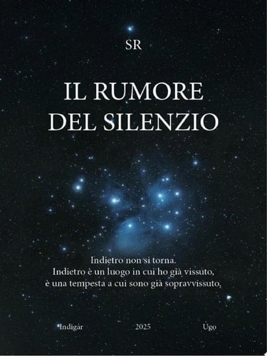 Il rumore del silenzio Indietro non si torna. Indietro è un luogo in cui ho già vissuto, è una tempesta a cui sono già sopravvissuto.