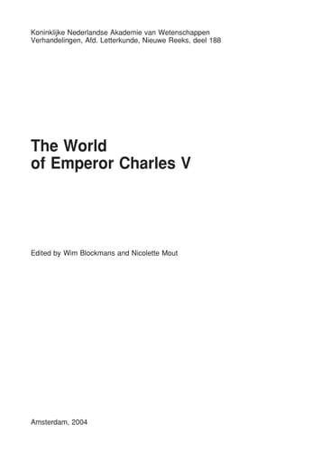 The world of emperor Charles V