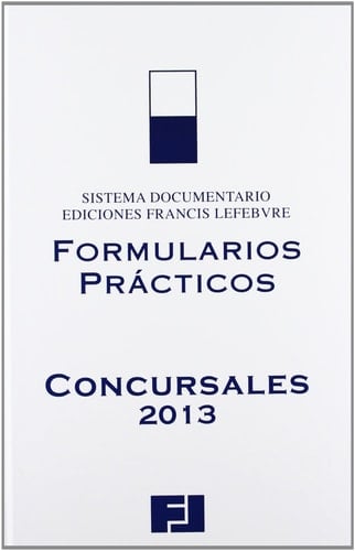 Formularios prácticos concursales, 2013