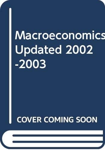 Macroeconomics Updated 2002-2003