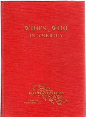 Who's who in America, 1988-1989