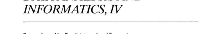 Data Analysis and Informatics, IV Proceedings of the Fourth International Symposium on Data Analysis and Informatics