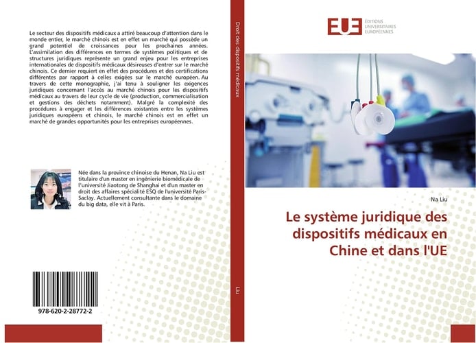 Le systeme juridique des dispositifs medicaux en Chine et dans l'Ue