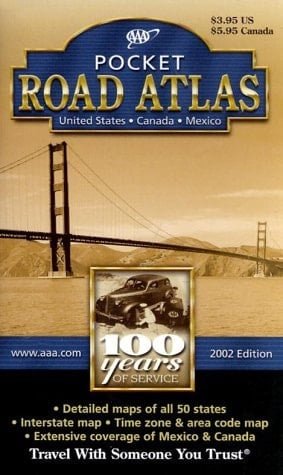 AAA Pocket Road Atlas 2002