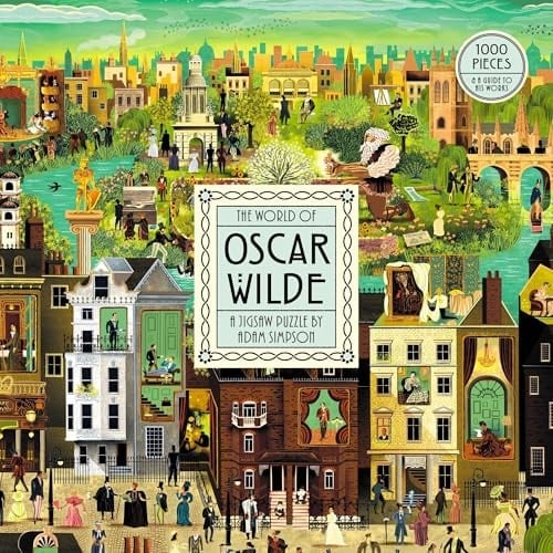 The World of Oscar Wilde 1000 Piece Puzzle A Jigsaw by Adam Simpson