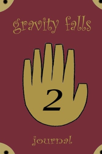 Gravity Falls Journal 2 Gravity Falls 6 X 9 Inch Blank Lined Journal Notebook, 120 Pages