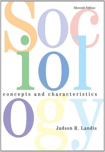 Sociology Concepts and Characteristics